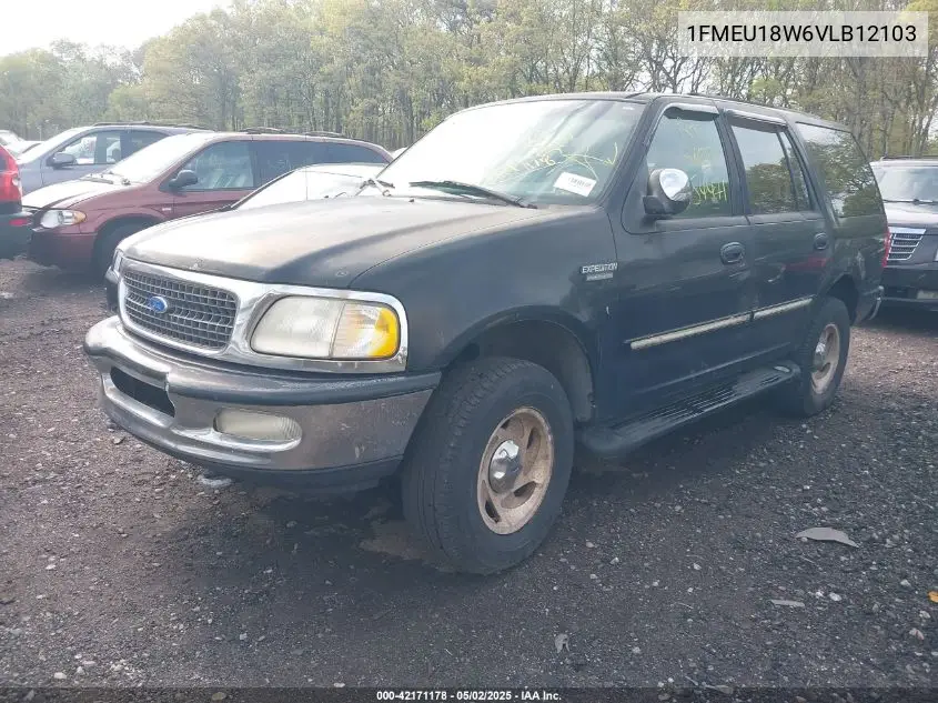1997 Ford Expedition Eddie Bauer/Xlt VIN: 1FMEU18W6VLB12103 Lot: 42171178
