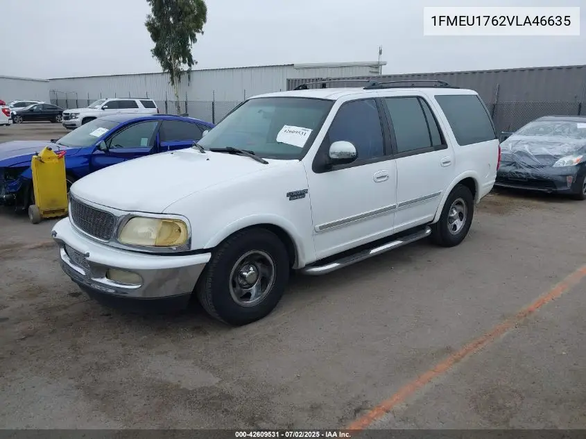 1997 Ford Expedition Eddie Bauer/Xlt VIN: 1FMEU1762VLA46635 Lot: 42609531