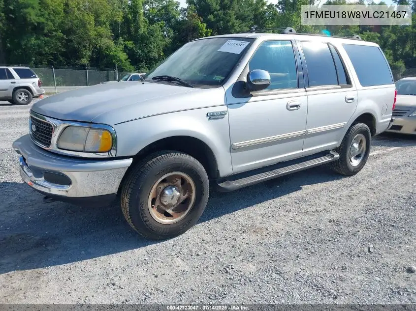 1997 Ford Expedition Eddie Bauer/Xlt VIN: 1FMEU18W8VLC21467 Lot: 42723047