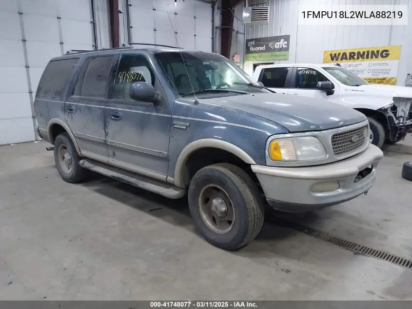 1998 Ford Expedition Eddie Bauer/Xlt VIN: 1FMPU18L2WLA88219 Lot: 41748077