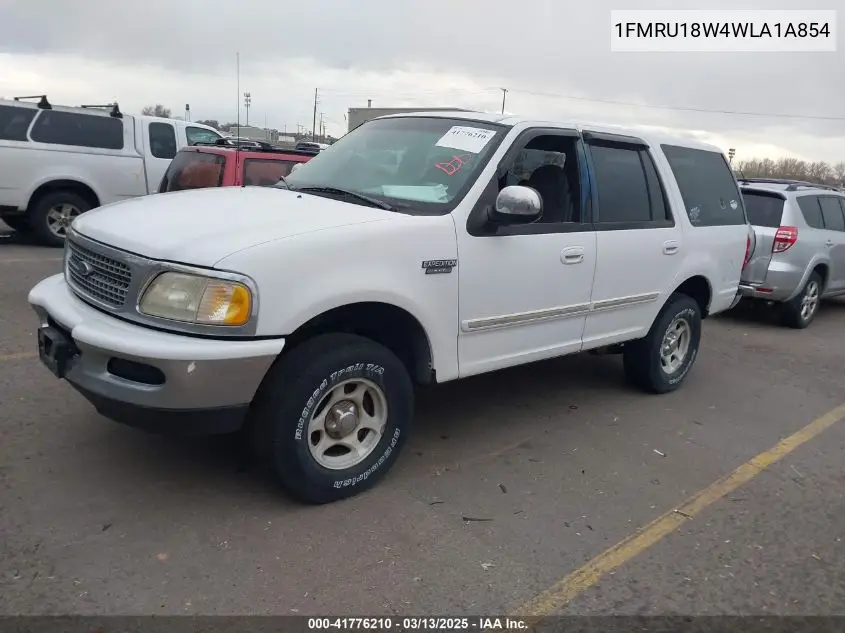 1998 Ford Expedition VIN: 1FMRU18W4WLA18854 Lot: 41776210