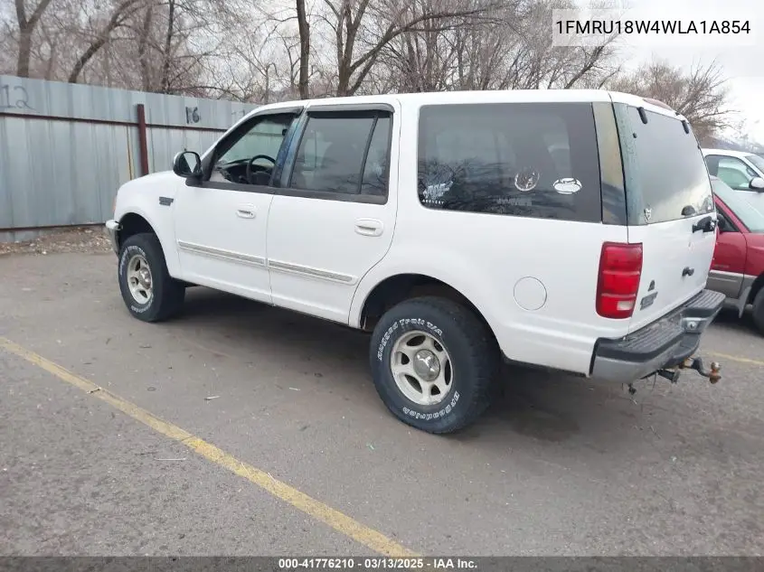 1998 Ford Expedition VIN: 1FMRU18W4WLA18854 Lot: 41776210