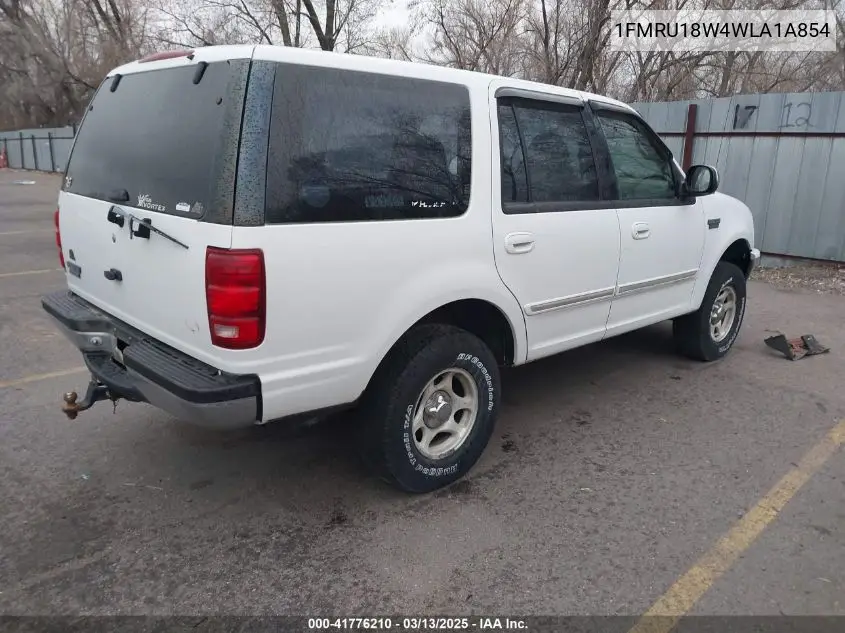 1998 Ford Expedition VIN: 1FMRU18W4WLA18854 Lot: 41776210