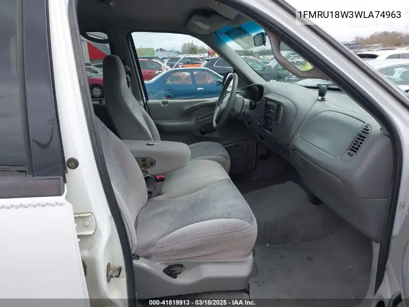 1998 Ford Expedition Eddie Bauer/Xlt VIN: 1FMRU18W3WLA74963 Lot: 41819913