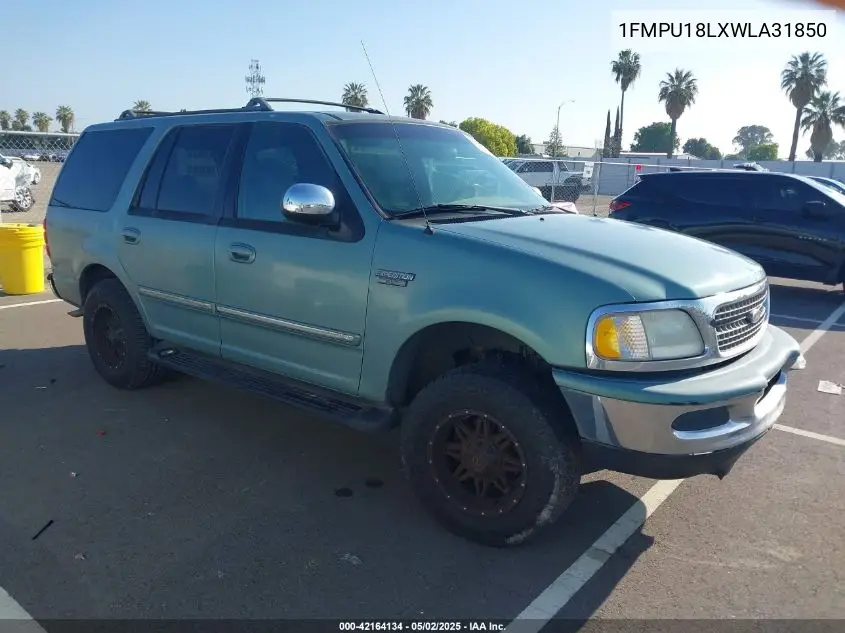 1998 Ford Expedition Eddie Bauer/Xlt VIN: 1FMPU18LXWLA31850 Lot: 42164134