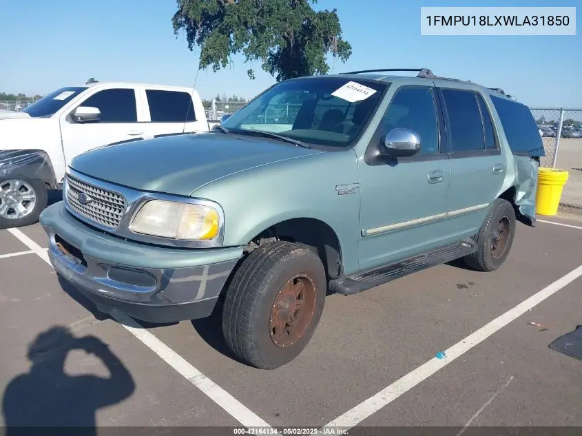 1998 Ford Expedition Eddie Bauer/Xlt VIN: 1FMPU18LXWLA31850 Lot: 42164134
