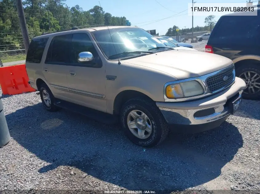 1998 Ford Expedition Eddie Bauer/Xlt VIN: 1FMRU17L8WLB82843 Lot: 42176011