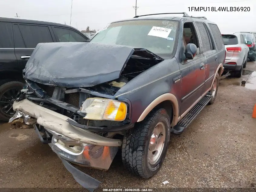 1998 Ford Expedition Eddie Bauer/Xlt VIN: 1FMPU18L4WLB36920 Lot: 42192978