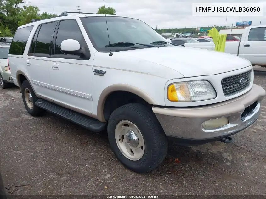 1998 Ford Expedition Eddie Bauer/Xlt VIN: 1FMPU18L0WLB36090 Lot: 42196591