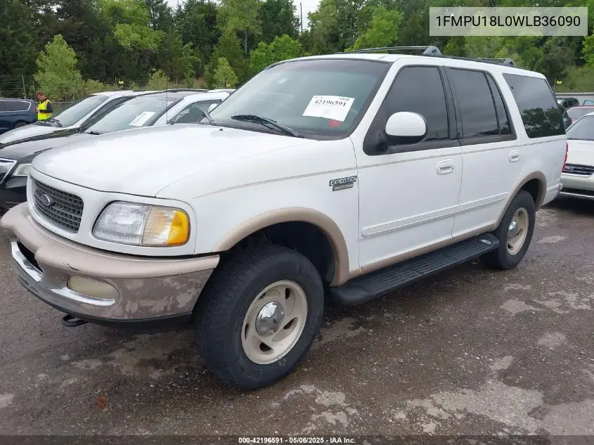 1998 Ford Expedition Eddie Bauer/Xlt VIN: 1FMPU18L0WLB36090 Lot: 42196591