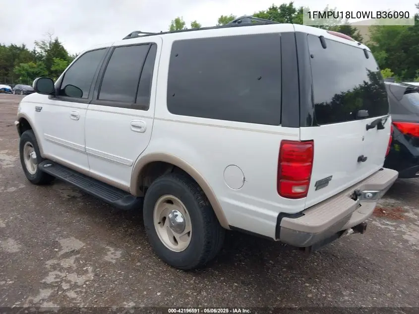1998 Ford Expedition Eddie Bauer/Xlt VIN: 1FMPU18L0WLB36090 Lot: 42196591
