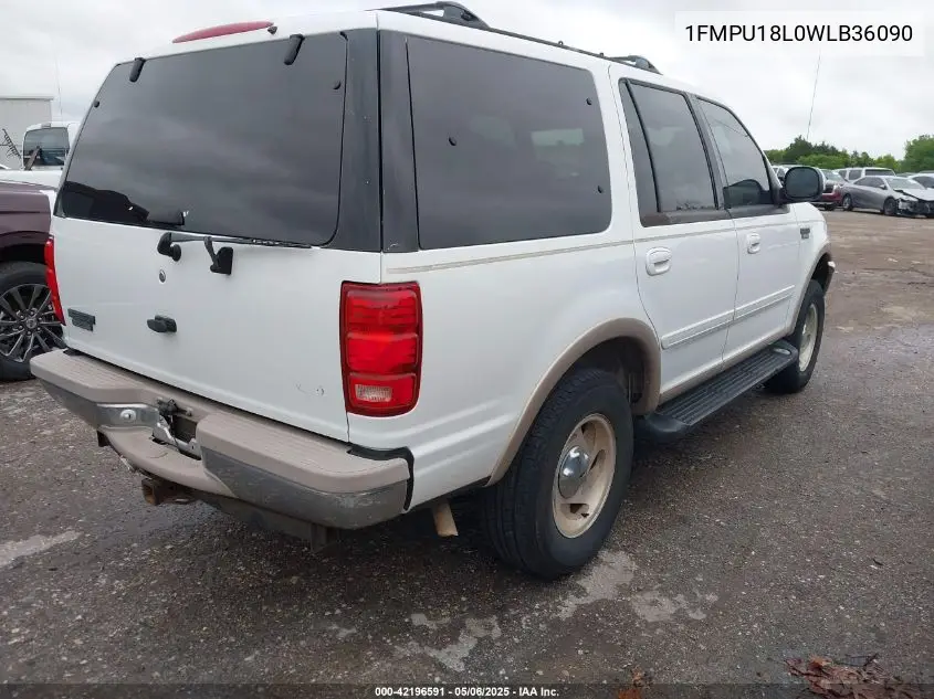 1998 Ford Expedition Eddie Bauer/Xlt VIN: 1FMPU18L0WLB36090 Lot: 42196591
