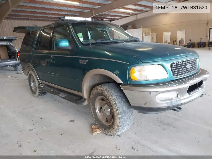 1998 Ford Expedition Xlt/Eddie Bauer VIN: 1FMPU18L7WLB31520 Lot: 42240145