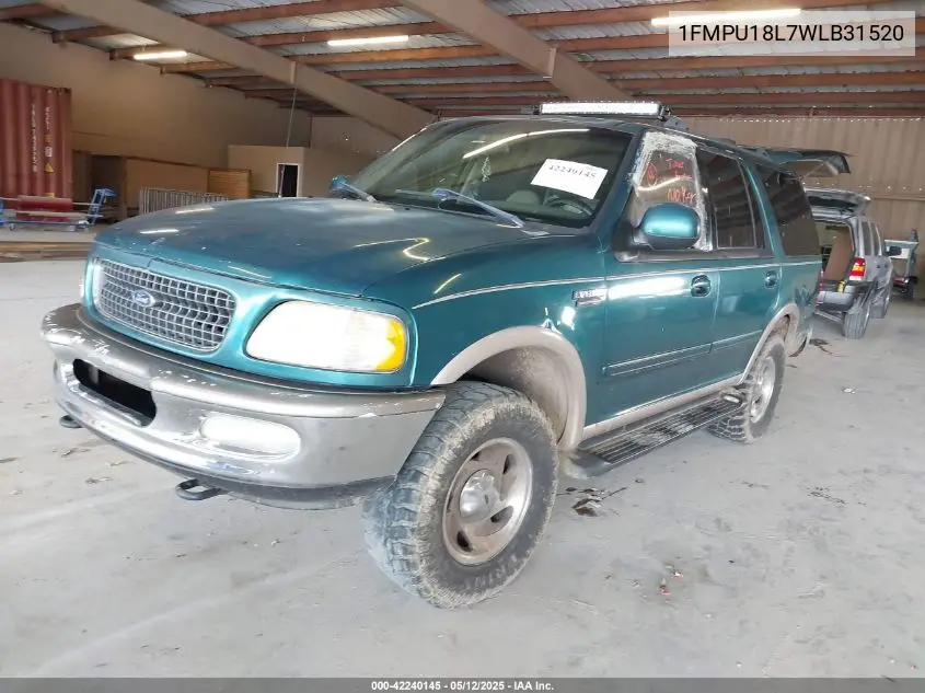 1998 Ford Expedition Xlt/Eddie Bauer VIN: 1FMPU18L7WLB31520 Lot: 42240145