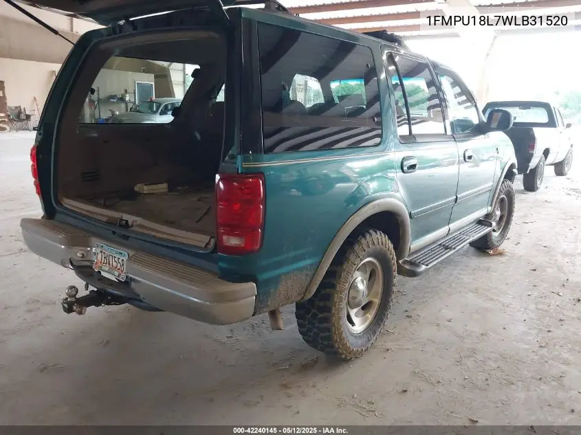 1998 Ford Expedition Xlt/Eddie Bauer VIN: 1FMPU18L7WLB31520 Lot: 42240145
