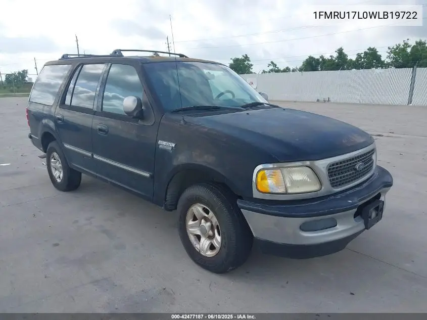 1998 Ford Expedition Eddie Bauer/Xlt VIN: 1FMRU17L0WLB19722 Lot: 42477187