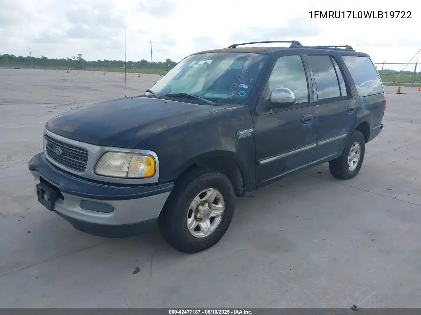 1998 Ford Expedition Eddie Bauer/Xlt VIN: 1FMRU17L0WLB19722 Lot: 42477187