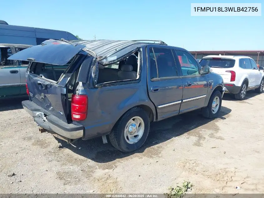 1998 Ford Expedition Eddie Bauer/Xlt VIN: 1FMPU18L3WLB42756 Lot: 42548542