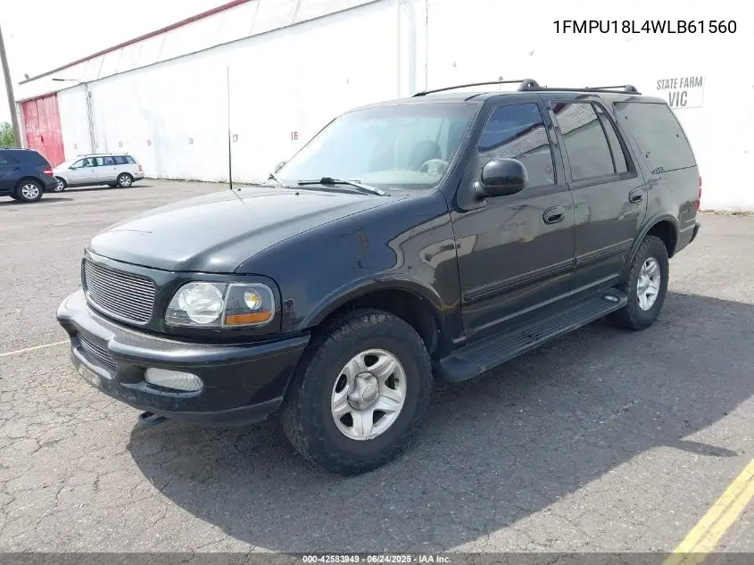1998 Ford Expedition Eddie Bauer/Xlt VIN: 1FMPU18L4WLB61560 Lot: 42583949
