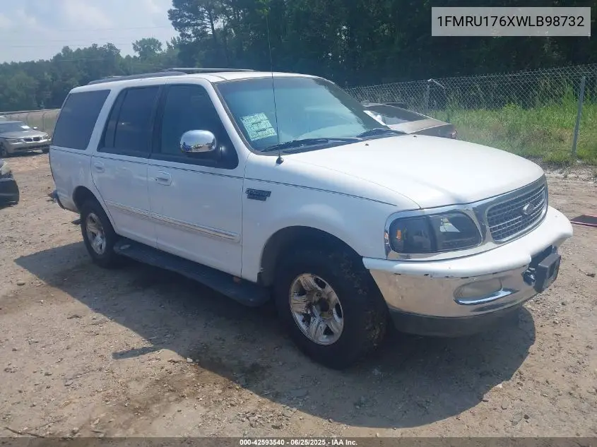 1998 Ford Expedition Eddie Bauer/Xlt VIN: 1FMRU176XWLB98732 Lot: 42593540