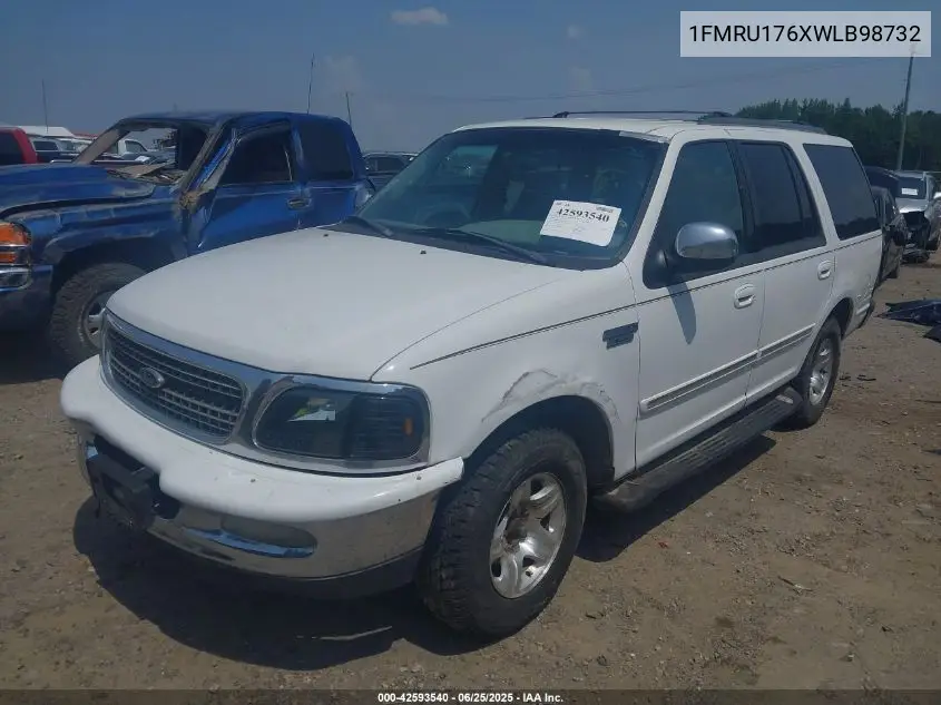 1998 Ford Expedition Eddie Bauer/Xlt VIN: 1FMRU176XWLB98732 Lot: 42593540