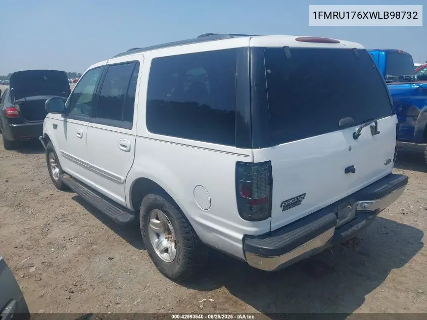 1998 Ford Expedition Eddie Bauer/Xlt VIN: 1FMRU176XWLB98732 Lot: 42593540
