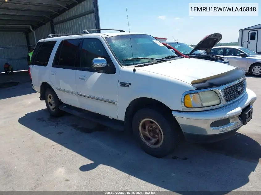 1998 Ford Expedition VIN: 1FMRU18W6WLA46848 Lot: 42722682