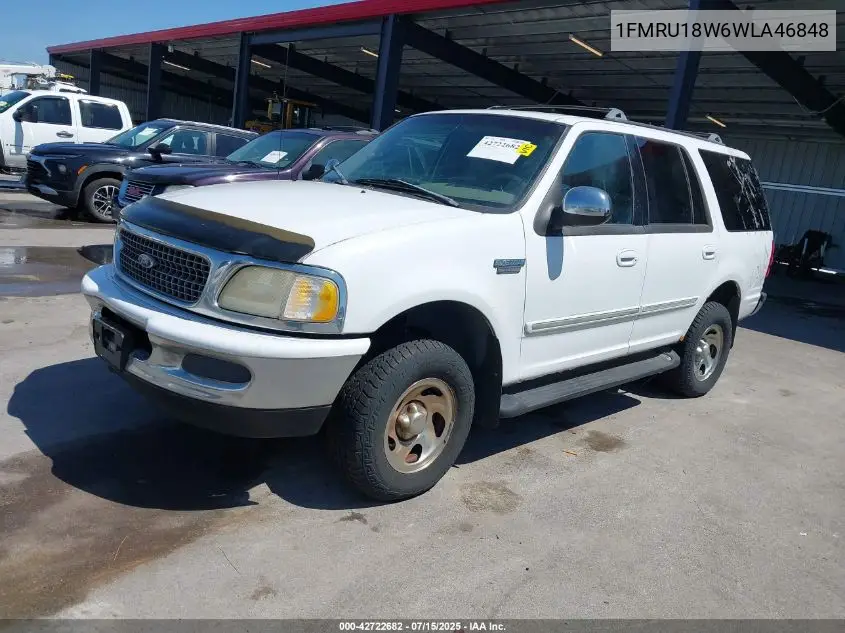 1998 Ford Expedition VIN: 1FMRU18W6WLA46848 Lot: 42722682