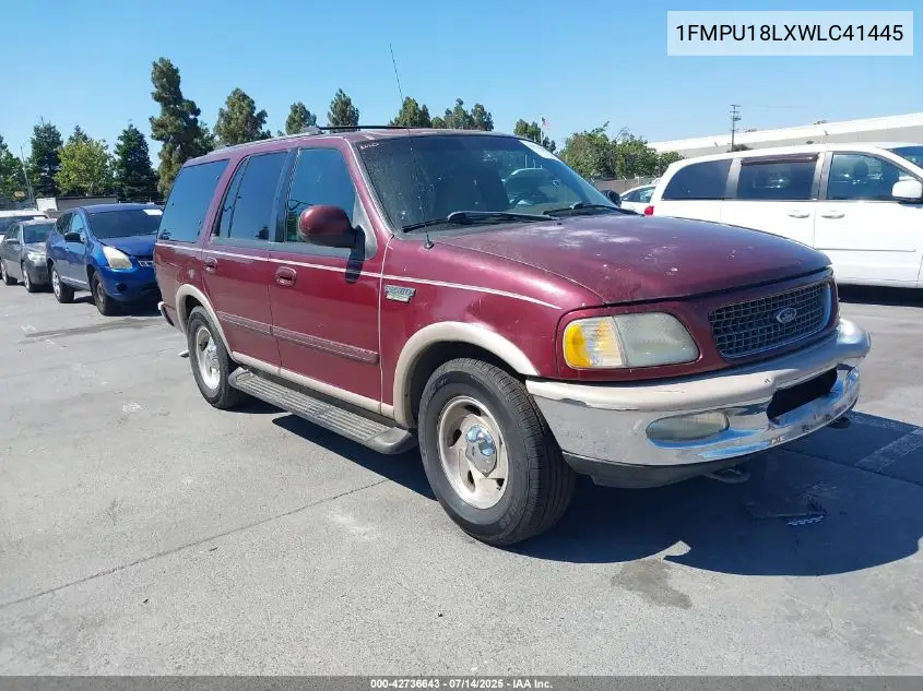 1998 Ford Expedition Eddie Bauer/Xlt VIN: 1FMPU18LXWLC41445 Lot: 42736643