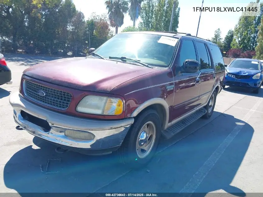 1998 Ford Expedition Eddie Bauer/Xlt VIN: 1FMPU18LXWLC41445 Lot: 42736643
