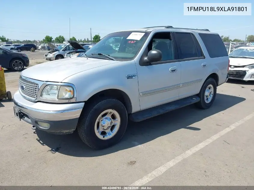 1999 Ford Expedition Eddie Bauer/Xlt VIN: 1FMPU18L9XLA91801 Lot: 42486793