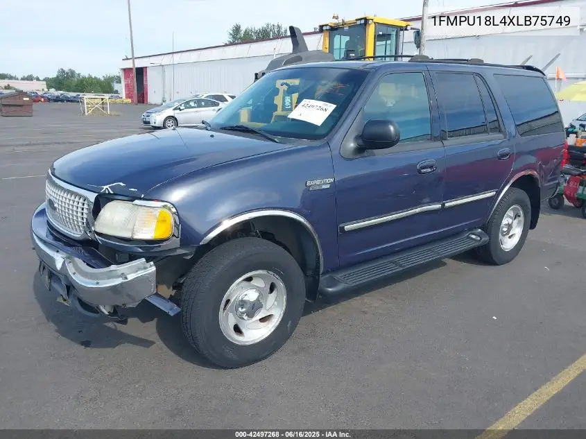 1999 Ford Expedition Eddie Bauer/Xlt VIN: 1FMPU18L4XLB75749 Lot: 42497268