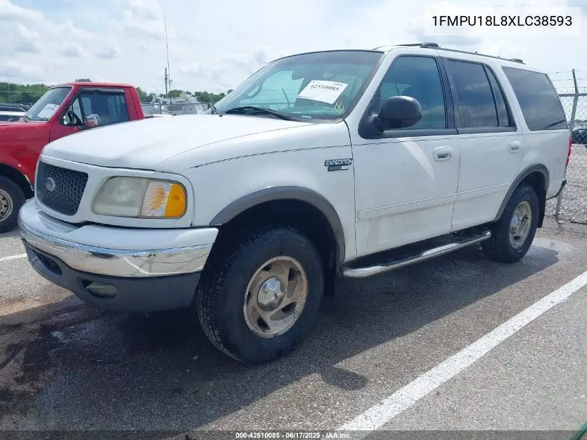 1999 Ford Expedition Eddie Bauer/Xlt VIN: 1FMPU18L8XLC38593 Lot: 42510085