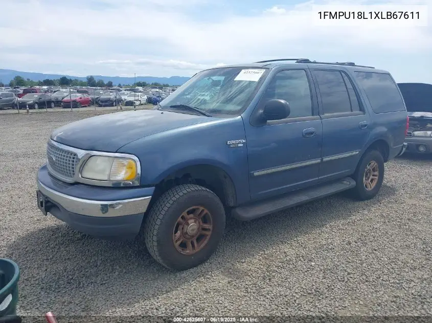 1999 Ford Expedition Eddie Bauer/Xlt VIN: 1FMPU18L1XLB67611 Lot: 42525607