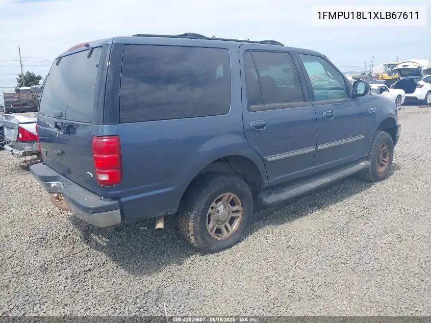 1999 Ford Expedition Eddie Bauer/Xlt VIN: 1FMPU18L1XLB67611 Lot: 42525607