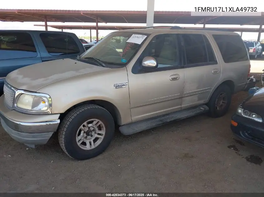 1999 Ford Expedition Eddie Bauer/Xlt VIN: 1FMRU17L1XLA49732 Lot: 42534373