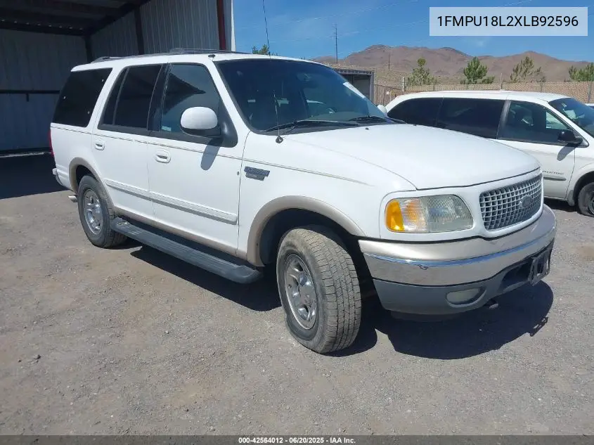 1999 Ford Expedition Eddie Bauer/Xlt VIN: 1FMPU18L2XLB92596 Lot: 42564012