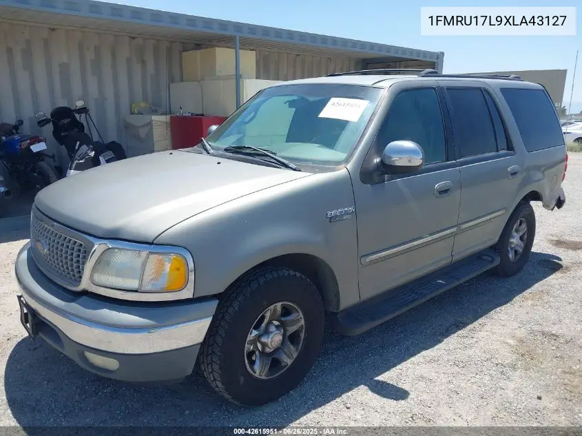 1999 Ford Expedition Eddie Bauer/Xlt VIN: 1FMRU17L9XLA43127 Lot: 42615951