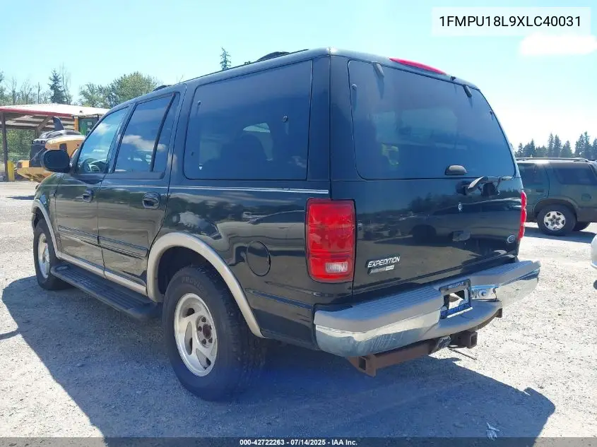 1999 Ford Expedition Eddie Bauer/Xlt VIN: 1FMPU18L9XLC40031 Lot: 42722263