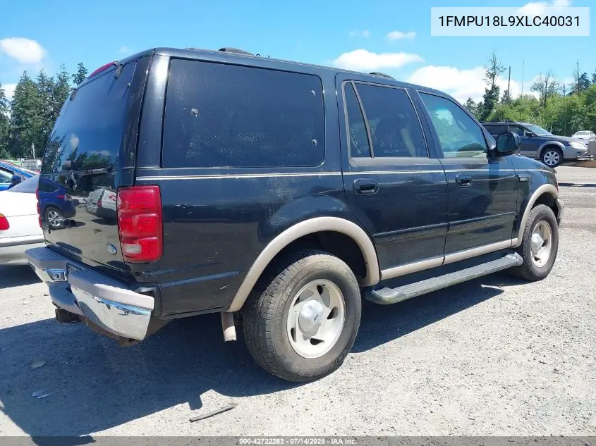 1999 Ford Expedition Eddie Bauer/Xlt VIN: 1FMPU18L9XLC40031 Lot: 42722263