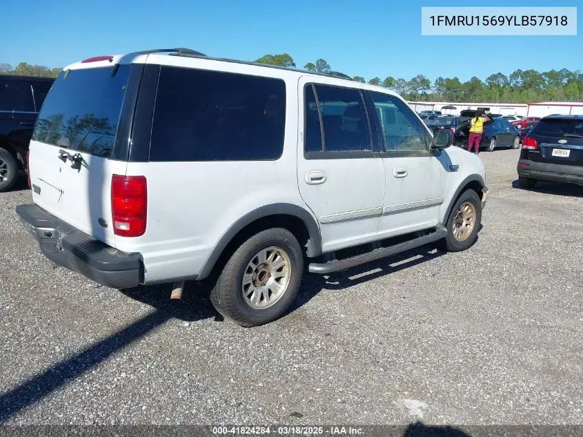 2000 Ford Expedition Xlt VIN: 1FMRU1569YLB57918 Lot: 41824284
