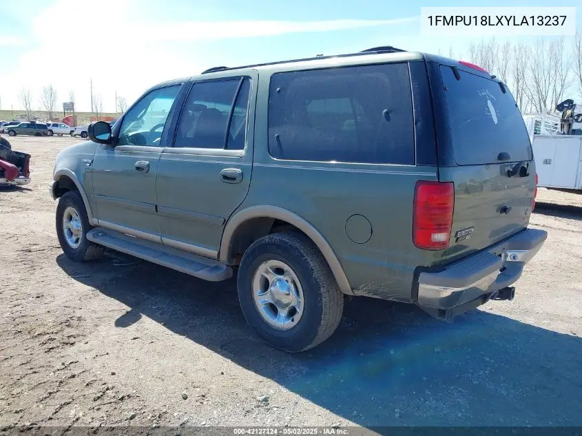 2000 Ford Expedition Eddie Bauer VIN: 1FMPU18LXYLA13237 Lot: 42127324