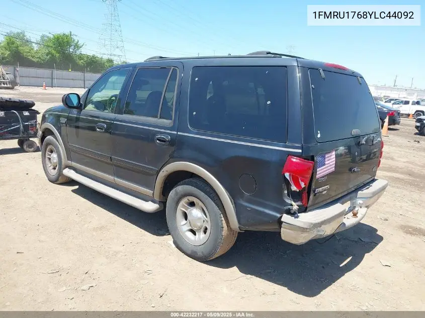 2000 Ford Expedition Eddie Bauer VIN: 1FMRU1768YLC44092 Lot: 42232217