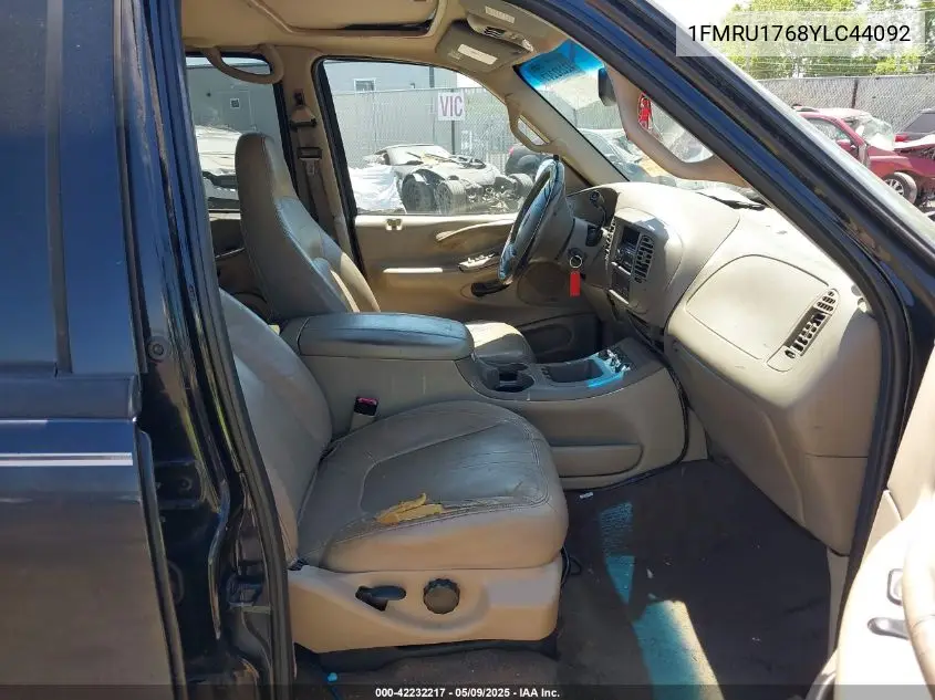 2000 Ford Expedition Eddie Bauer VIN: 1FMRU1768YLC44092 Lot: 42232217