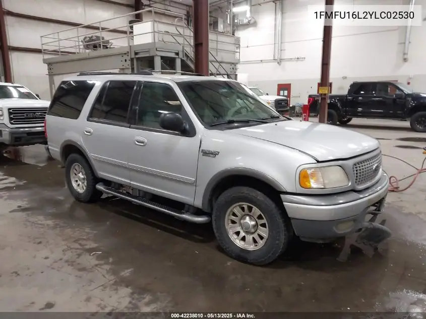 2000 Ford Expedition Xlt VIN: 1FMFU16L2YLC02530 Lot: 42238010