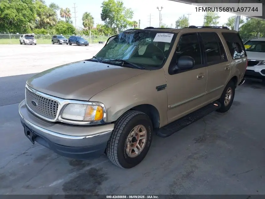 2000 Ford Expedition Xlt VIN: 1FMRU1568YLA97744 Lot: 42450056