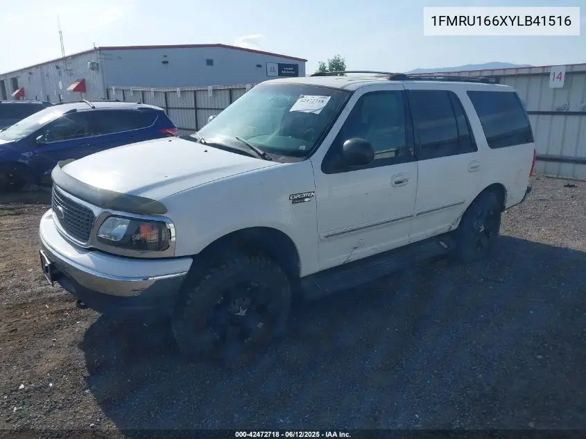 2000 Ford Expedition Xlt VIN: 1FMRU166XYLB41516 Lot: 42472718