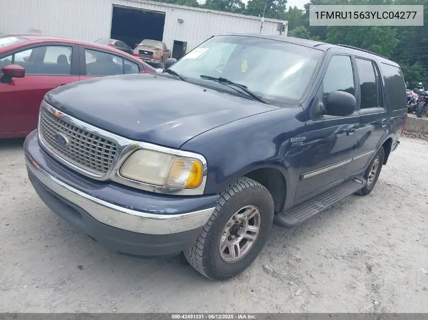 2000 Ford Expedition Xlt VIN: 1FMRU1563YLC04277 Lot: 42491331