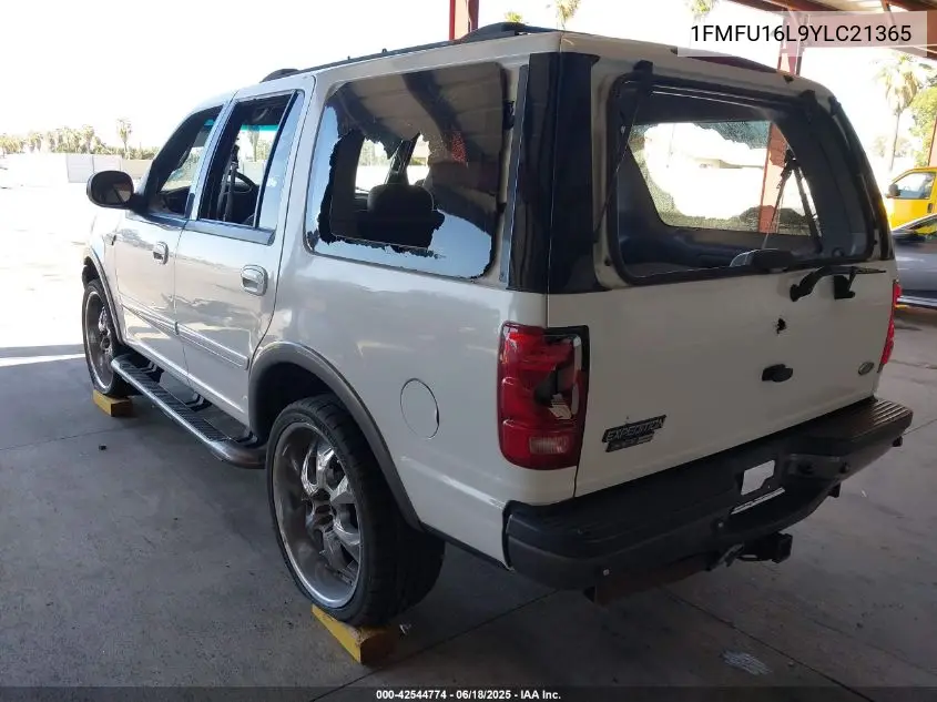 2000 Ford Expedition Xlt VIN: 1FMFU16L9YLC21365 Lot: 42544774