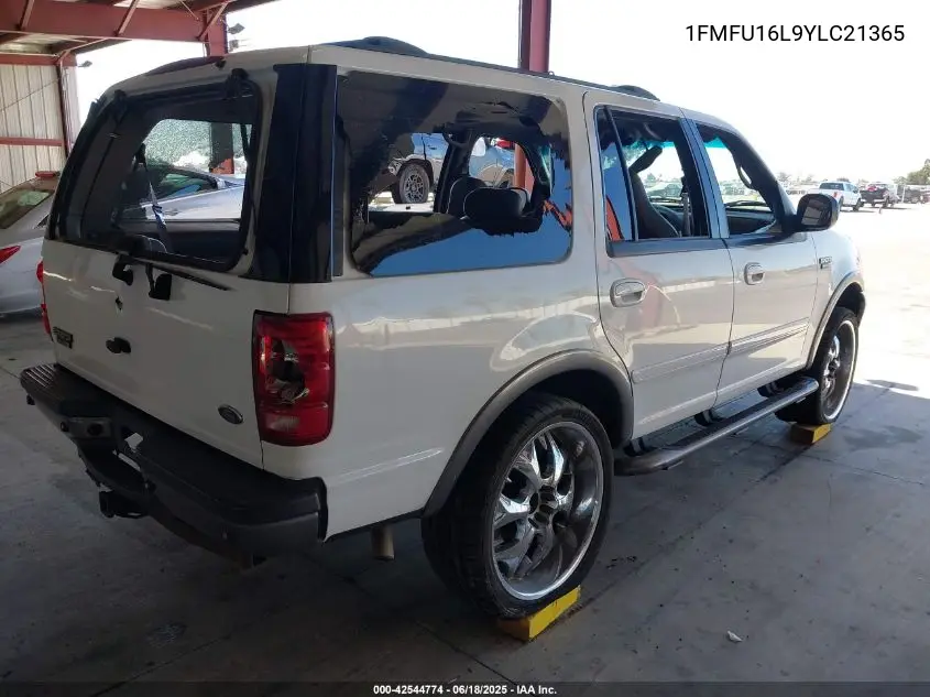 2000 Ford Expedition Xlt VIN: 1FMFU16L9YLC21365 Lot: 42544774